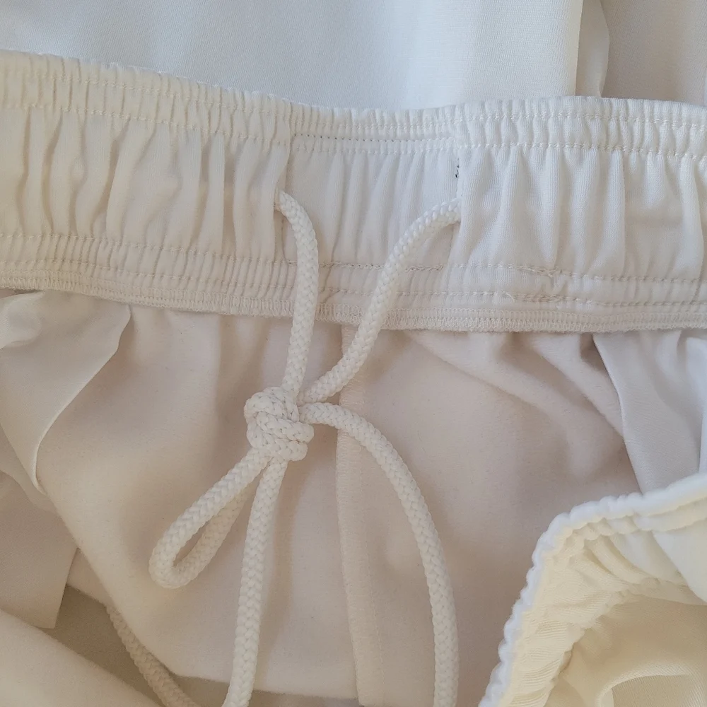 Alo Yoga Prizewinner Pant Medium M Cream High Rise Athletic Lounge Chic StyleFit